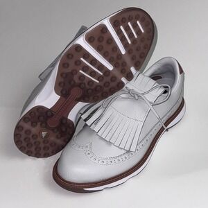 Adidas Women's SIZE 10 MC Zoysia  Spikeless Golf Shoes Gray Kiltie